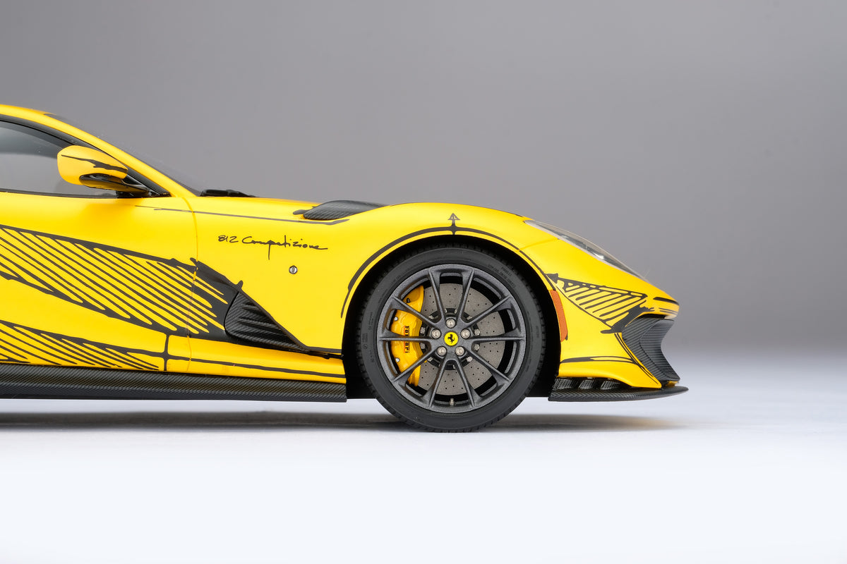 Ferrari 812 Competizione Tailor Made at 1:18 scale by Amalgam Collection