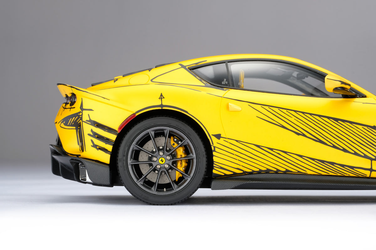 Ferrari 812 Competizione Tailor Made at 1:18 scale by Amalgam Collection