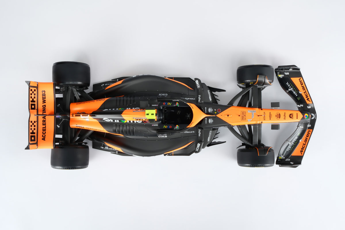McLaren MCL38 - 2024 Miami Grand Prix - #4 Lando Norris - 1:8 scale by Amalgam Collection