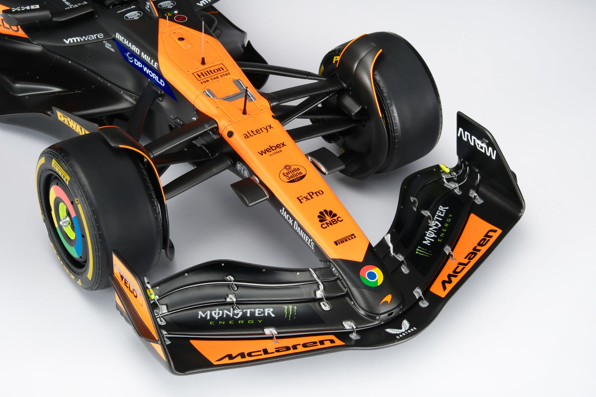 McLaren MCL38 - 2024 Miami Grand Prix - #4 Lando Norris - 1:8 scale by Amalgam Collection