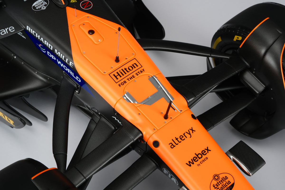 McLaren MCL38 - 2024 Miami Grand Prix - #4 Lando Norris - 1:8 scale by Amalgam Collection