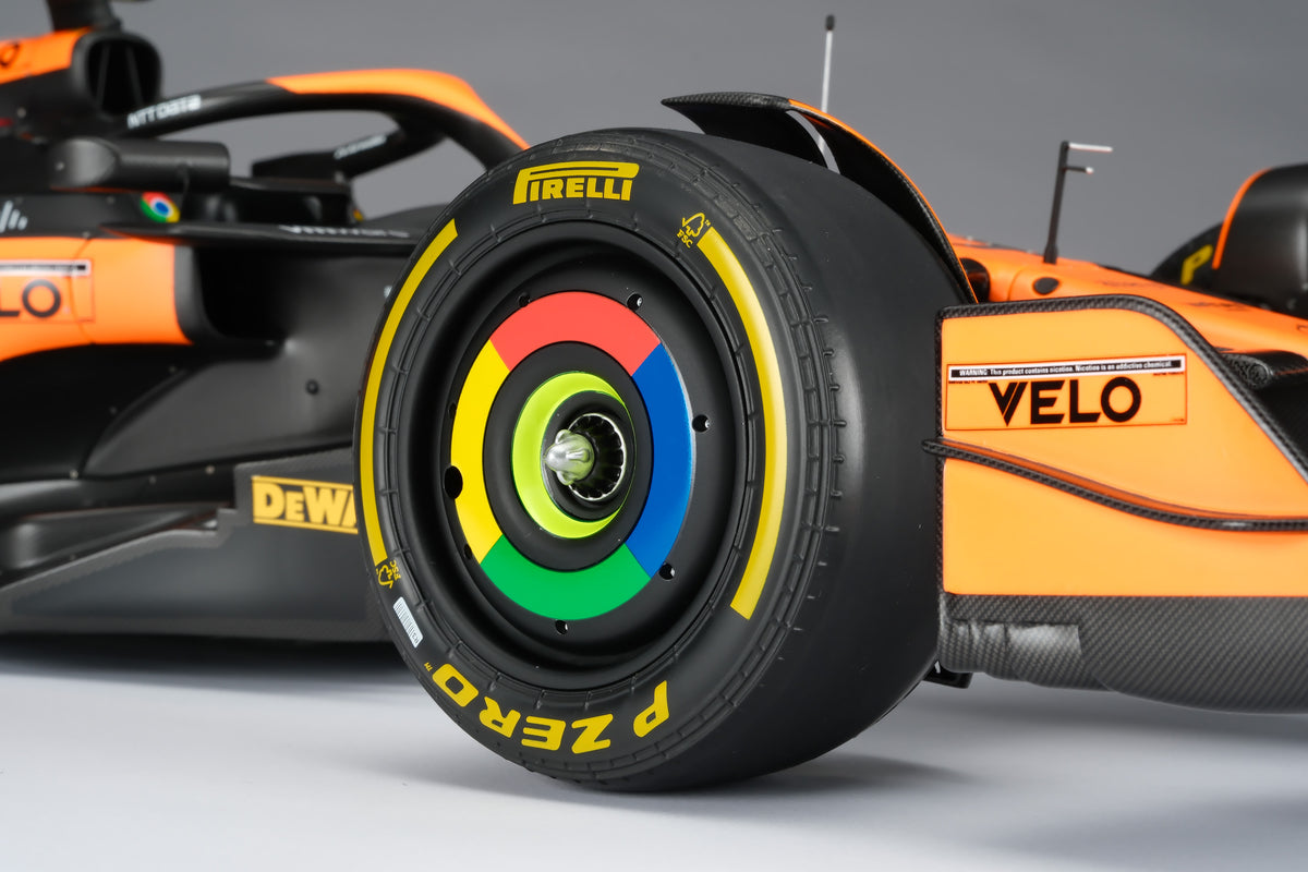McLaren MCL38 - 2024 Miami Grand Prix - #4 Lando Norris - 1:8 scale by Amalgam Collection