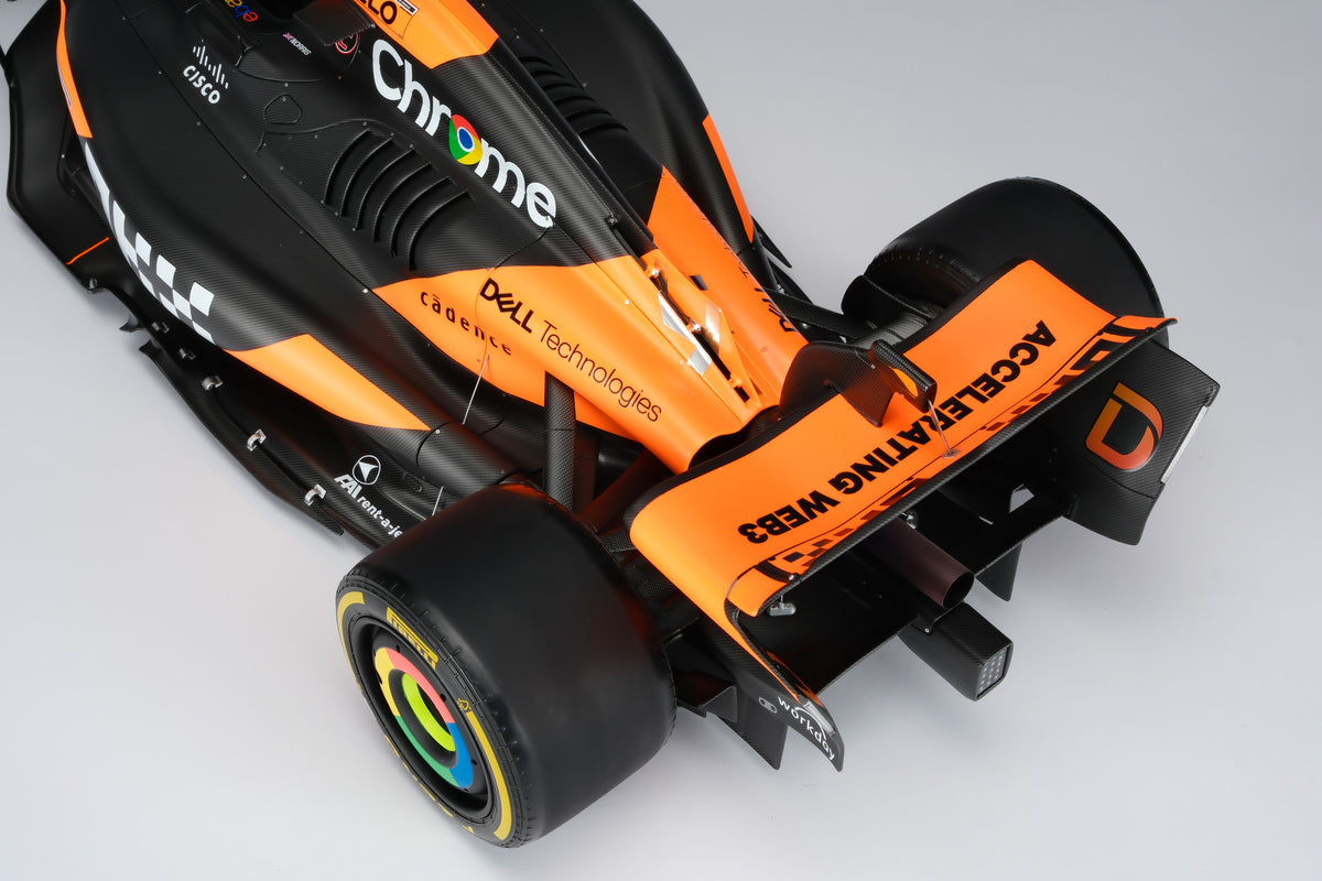 McLaren MCL38 - 2024 Miami Grand Prix - #4 Lando Norris - 1:8 scale by Amalgam Collection