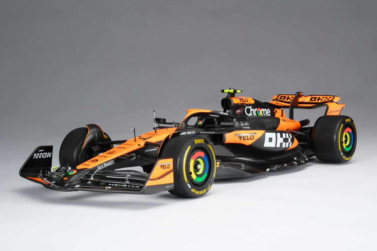 McLaren MCL38 - 2024 Miami Grand Prix - #4 Lando Norris - 1:8 scale by Amalgam Collection