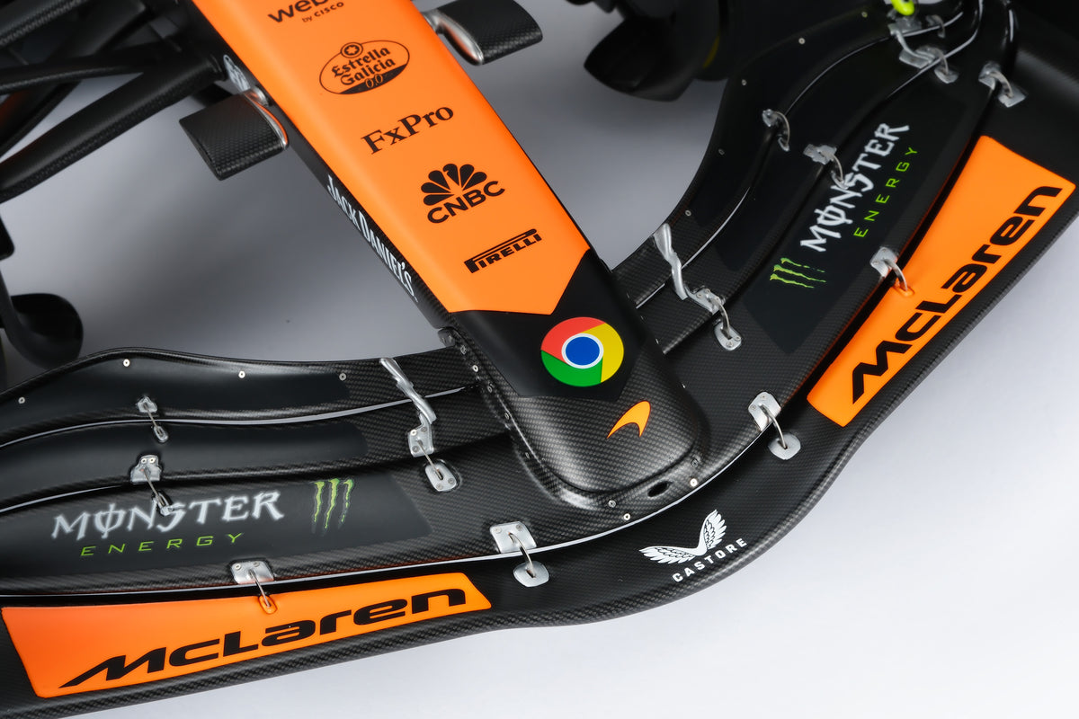 McLaren MCL38 - 2024 Miami Grand Prix - #81 Oscar Piastri - 1:8 scale by Amalgam Collection