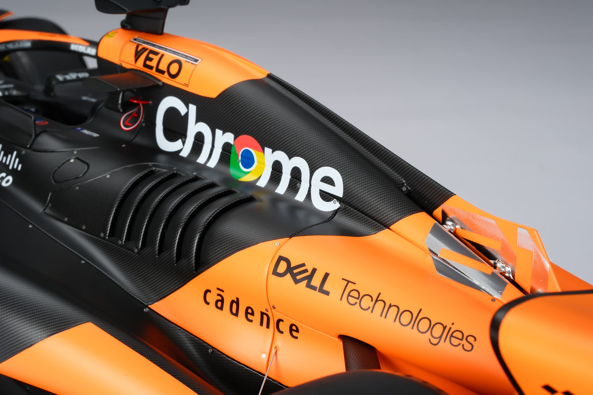 McLaren MCL38 - 2024 Miami Grand Prix - #81 Oscar Piastri - 1:8 scale by Amalgam Collection