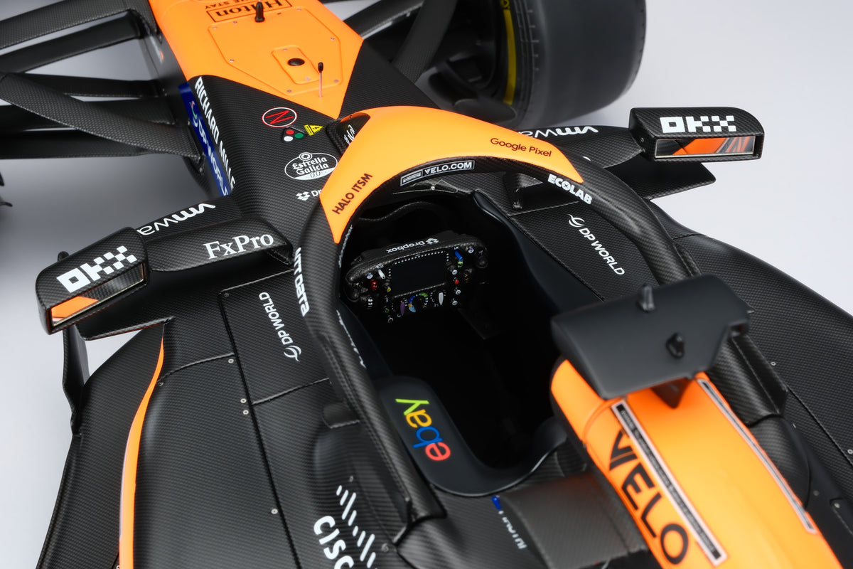 McLaren MCL38 - 2024 Miami Grand Prix - #81 Oscar Piastri - 1:8 scale by Amalgam Collection