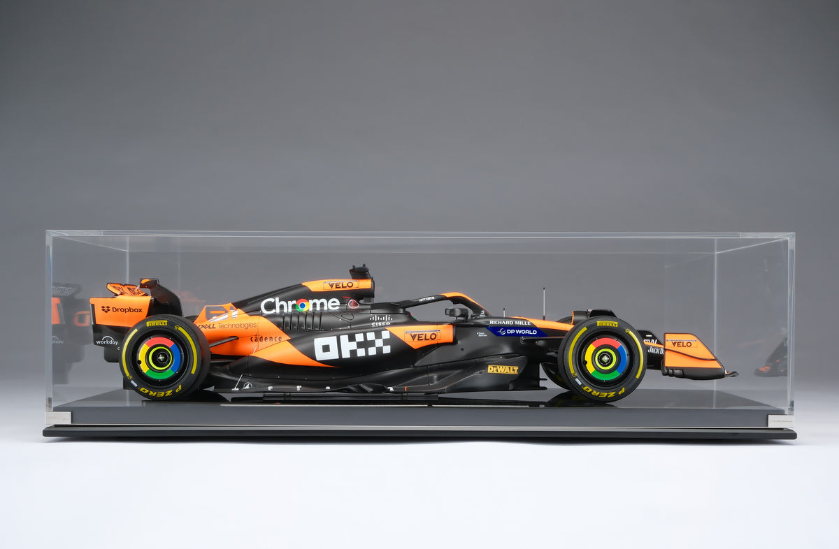 McLaren MCL38 - 2024 Miami Grand Prix - #81 Oscar Piastri - 1:8 scale by Amalgam Collection