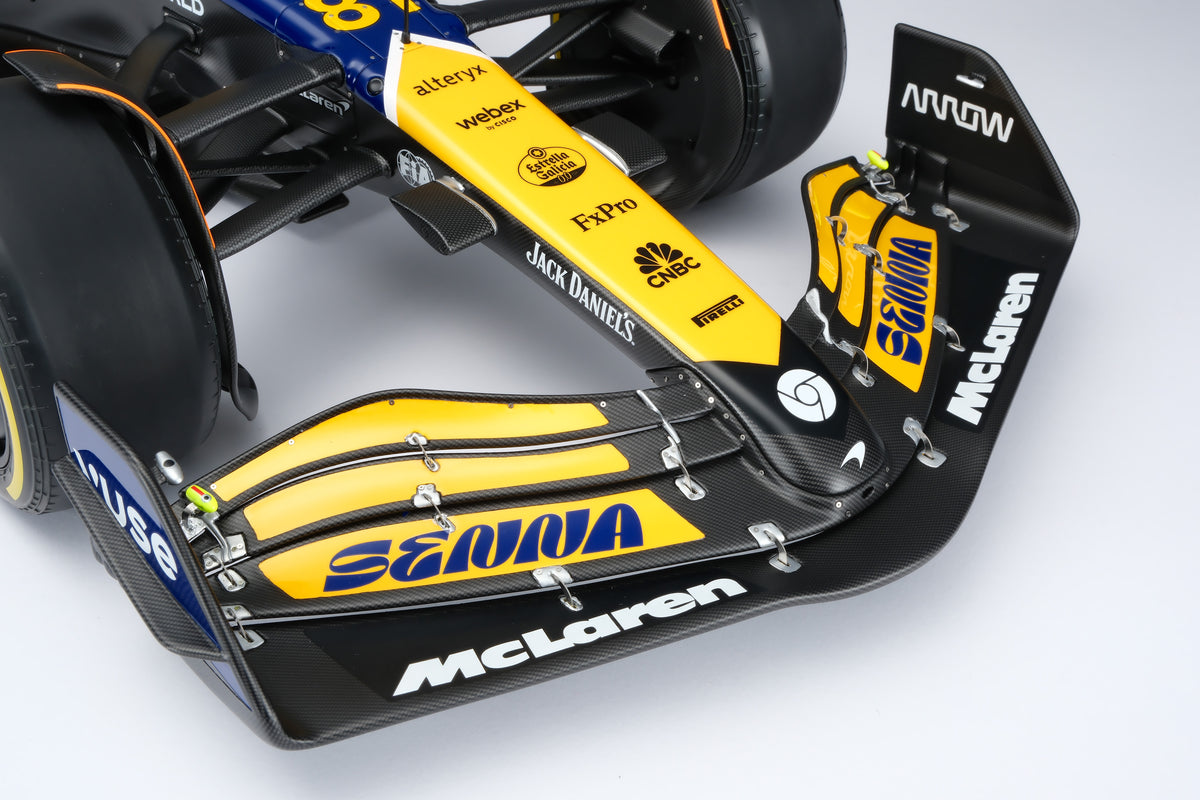 McLaren MCL38 - 2024 Monaco Grand Prix - #81 Oscar Piastri - at 1:8 scale by Amalgam Collection