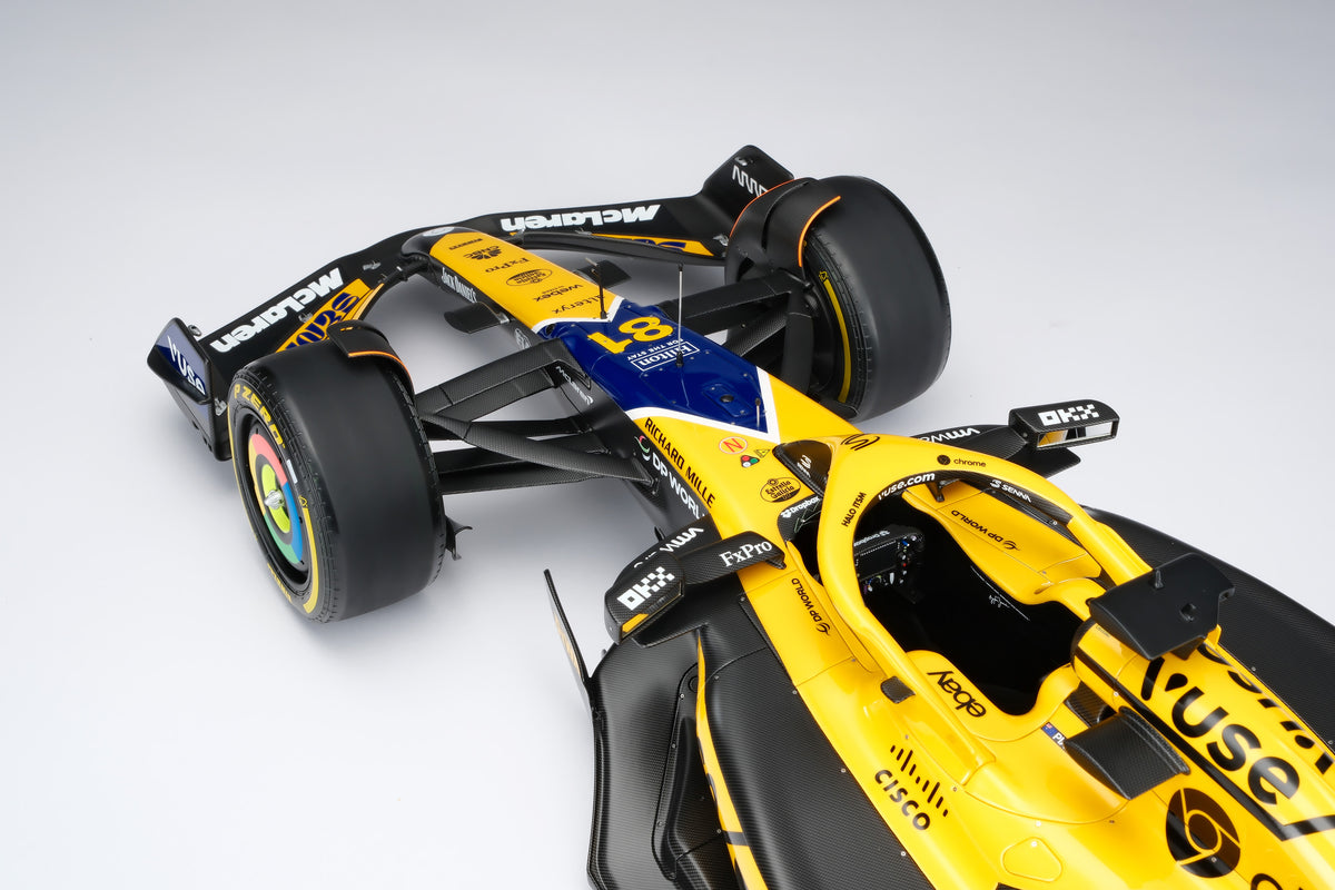 McLaren MCL38 - 2024 Monaco Grand Prix - #81 Oscar Piastri - at 1:8 scale by Amalgam Collection