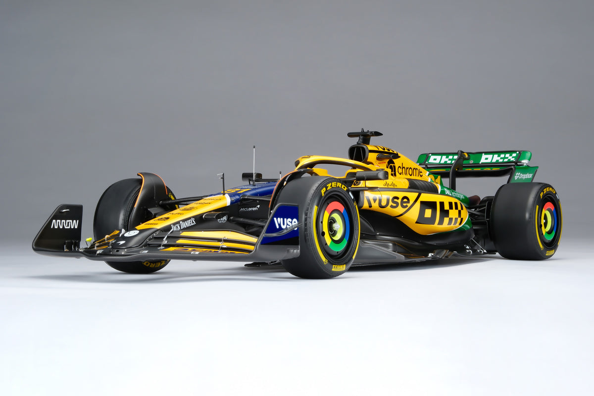 McLaren MCL38 - 2024 Monaco Grand Prix - #81 Oscar Piastri - at 1:8 scale by Amalgam Collection