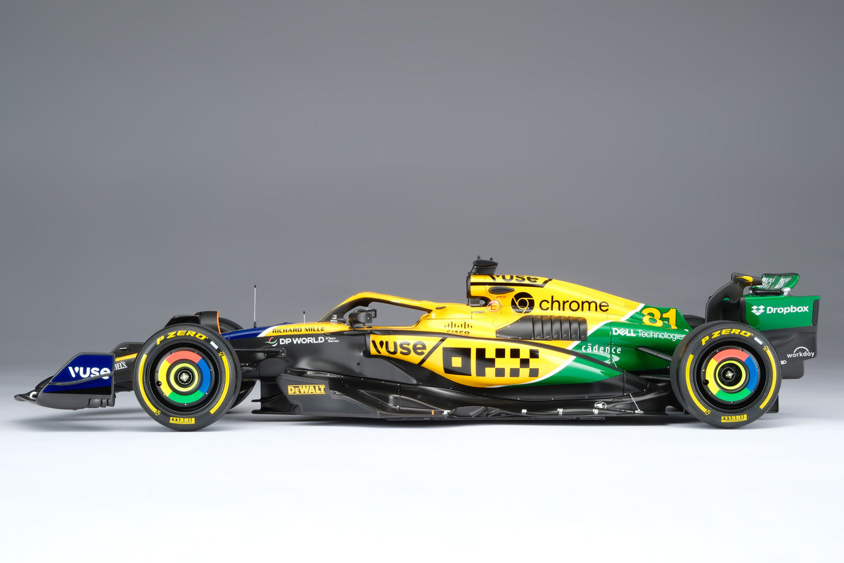 McLaren MCL38 - 2024 Monaco Grand Prix - #81 Oscar Piastri - at 1:8 scale by Amalgam Collection