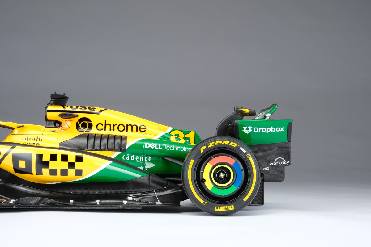 McLaren MCL38 - 2024 Monaco Grand Prix - #81 Oscar Piastri - at 1:8 scale by Amalgam Collection