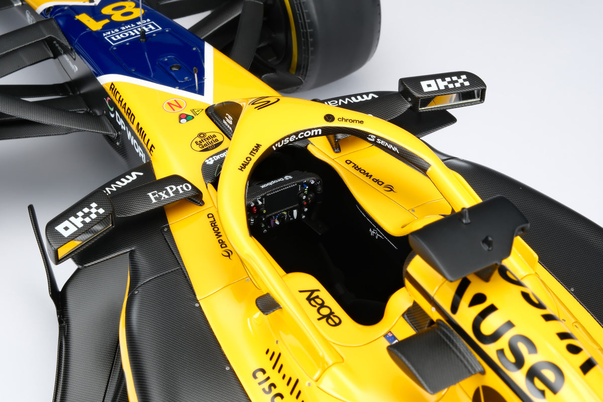 McLaren MCL38 - 2024 Monaco Grand Prix - #81 Oscar Piastri - at 1:8 scale by Amalgam Collection