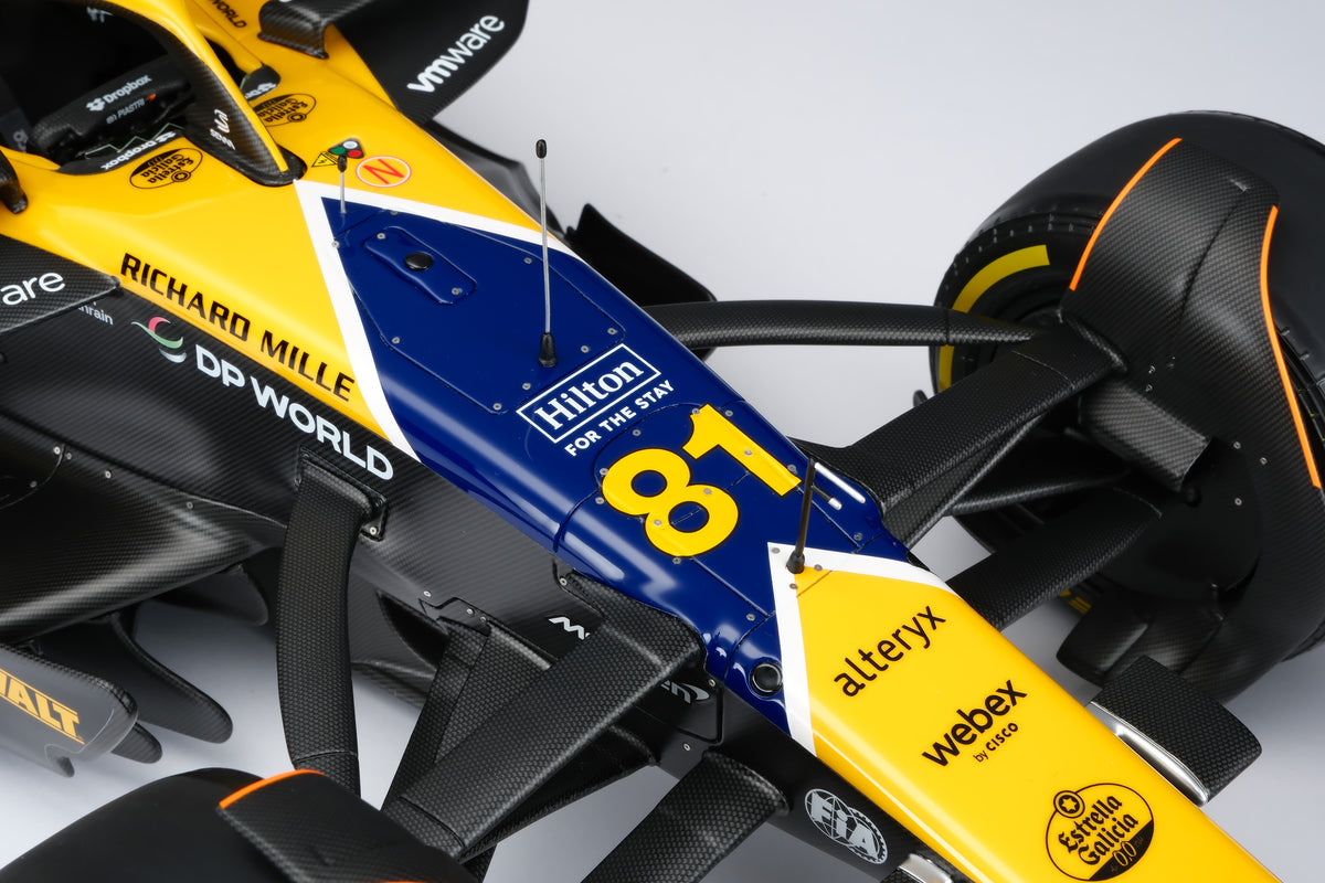 McLaren MCL38 - 2024 Monaco Grand Prix - #81 Oscar Piastri - at 1:8 scale by Amalgam Collection