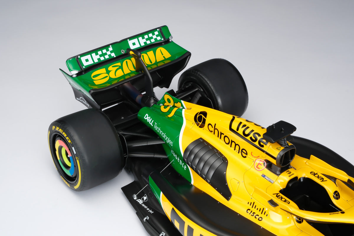 McLaren MCL38 - 2024 Monaco Grand Prix - #81 Oscar Piastri - at 1:8 scale by Amalgam Collection