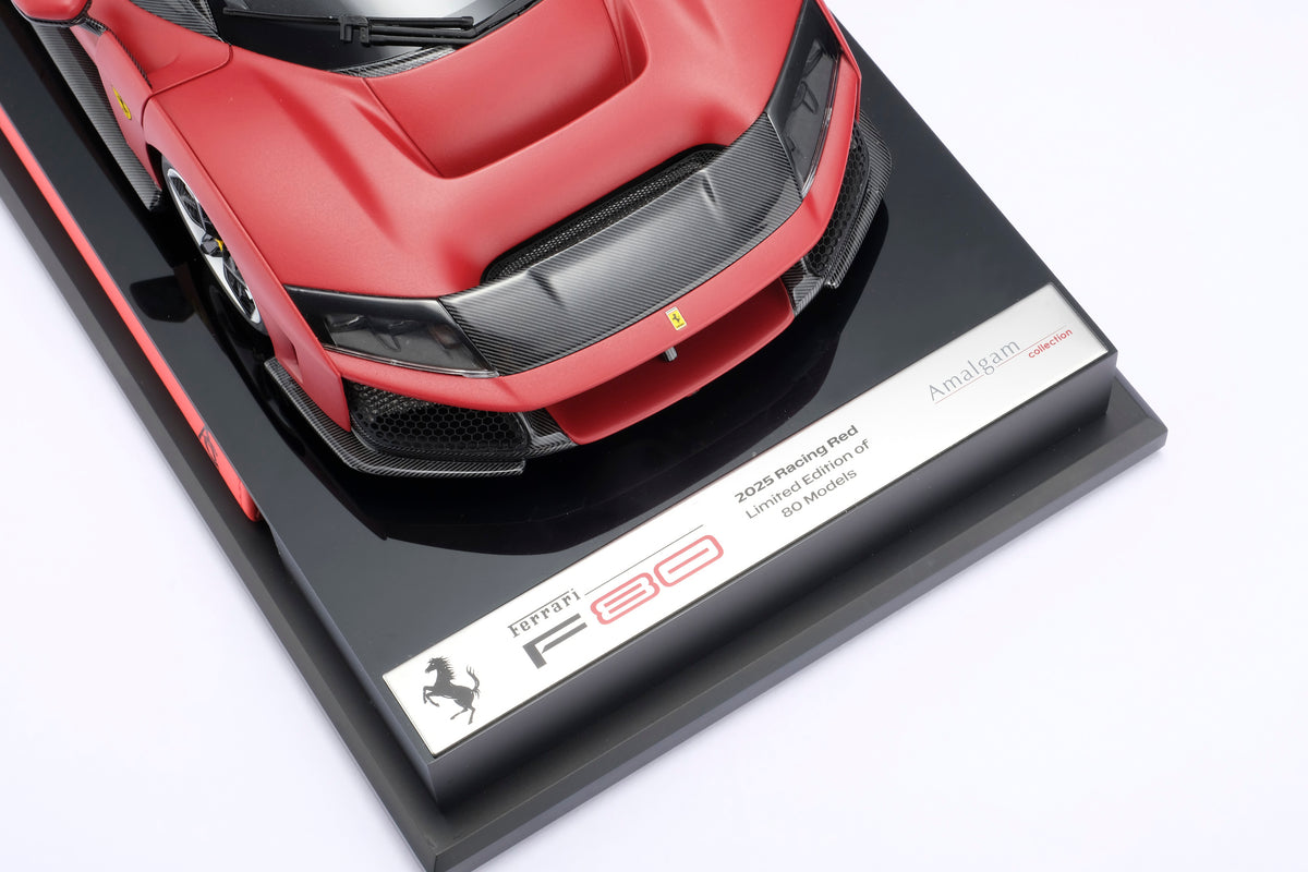 Ferrari F80 - Rouge Course 2025 - Échelle 1:18