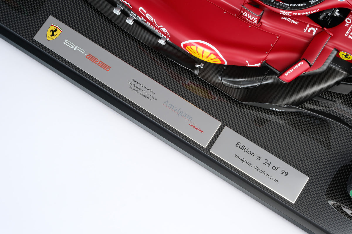 Ferrari SF-25 - 2025 Australian Grand Prix - Lewis Hamilton at 1:8 scale by Amalgam Collection