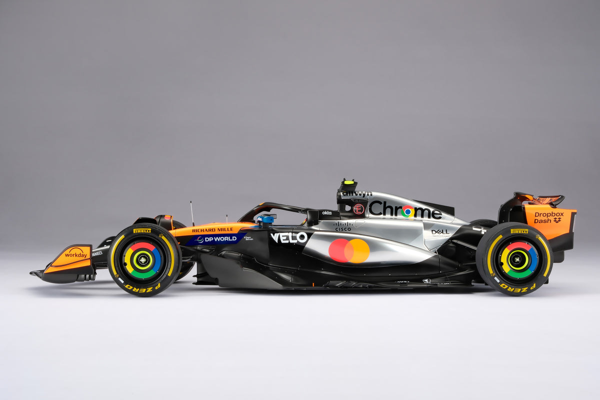 McLaren MCL39 - 2025 British Grand Prix - Lando Norris - at 1:8 scale by Amalgam Collection