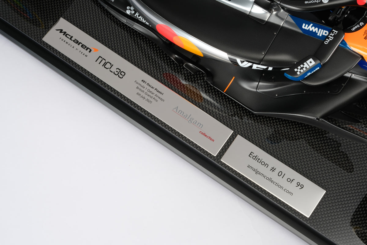 McLaren MCL39 - 2025 British Grand Prix - Oscar Piastri - at 1:8 scale by Amalgam Collection
