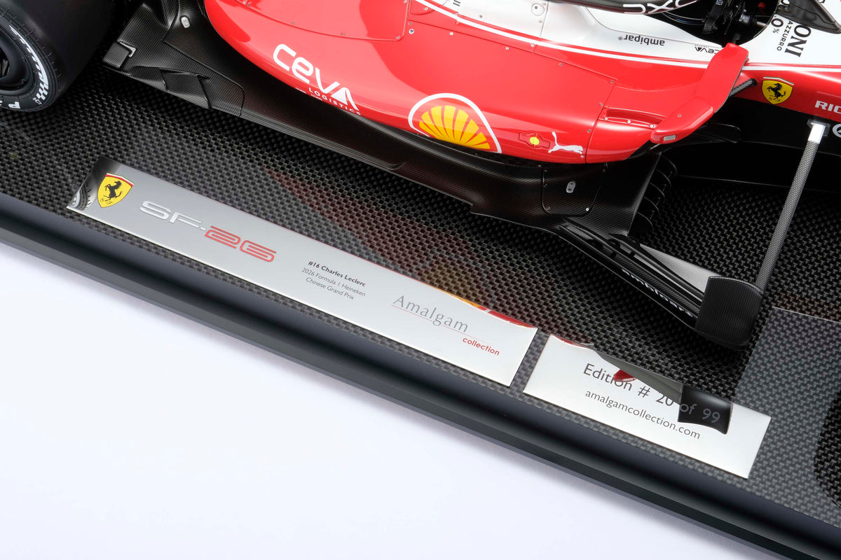 Ferrari SF-26 - Grand Prix de Chine 2026 - Charles Leclerc - Échelle 1:8