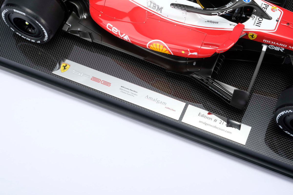 Ferrari SF-26 - Grand Prix de Chine 2026 - Lewis Hamilton - Échelle 1:8