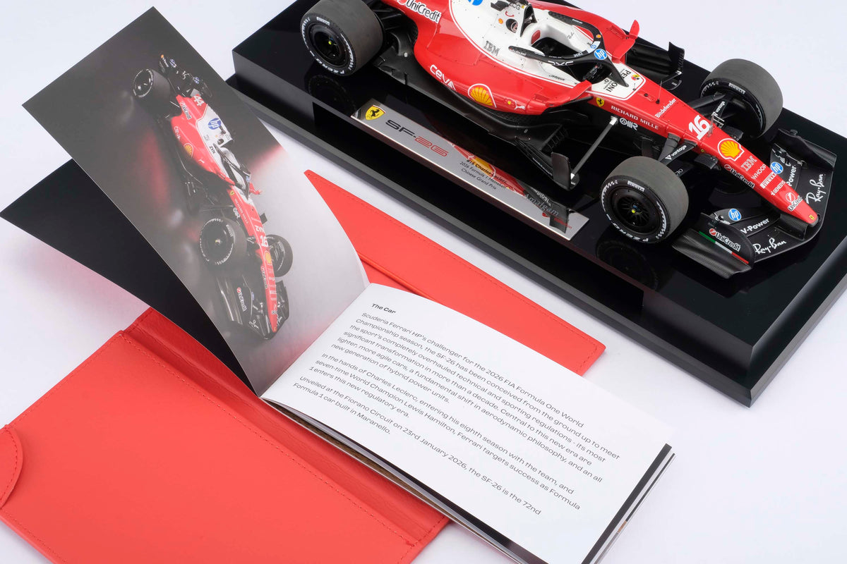 Ferrari SF-26 - 2026 Chinese Grand Prix - Charles Leclerc - 1:18 scale