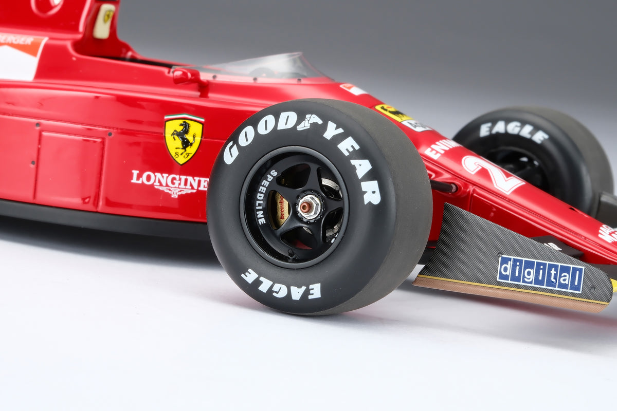 Ferrari F1-89 - 1989 British Grand Prix - Gerhard Berger - 1:18 scale by Amalgam Collection