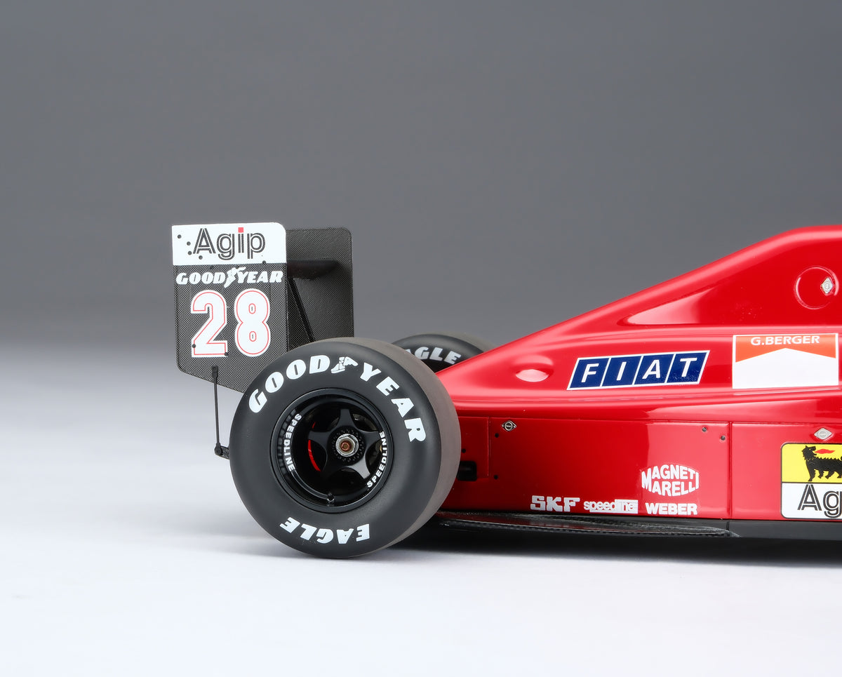 Ferrari F1-89 - 1989 British Grand Prix - Gerhard Berger - 1:18 scale by Amalgam Collection