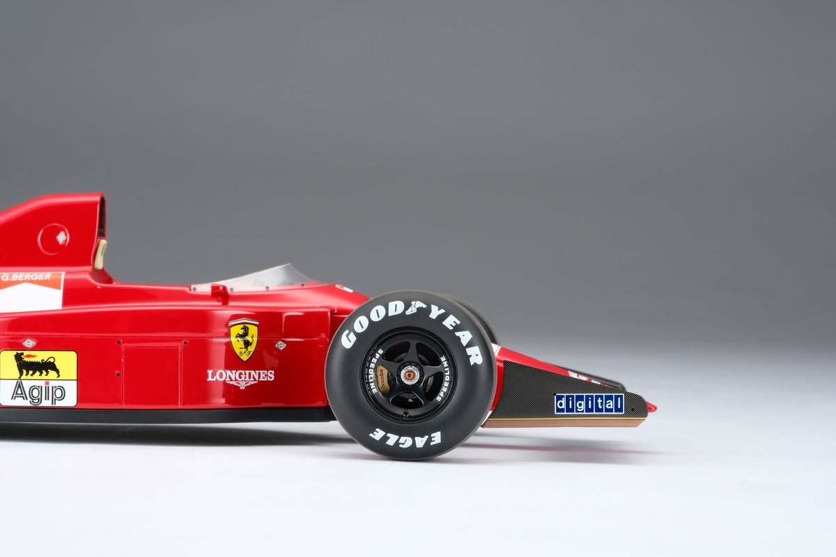 Ferrari F1-89 - 1989 British Grand Prix - Gerhard Berger - 1:18 scale by Amalgam Collection