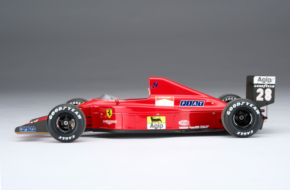 Ferrari F1-89 - 1989 British Grand Prix - Gerhard Berger - 1:18 scale by Amalgam Collection