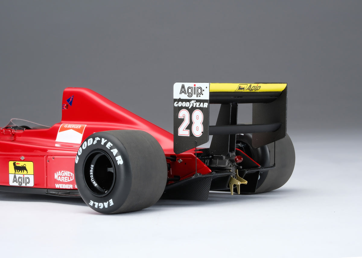 Ferrari F1-89 - 1989 British Grand Prix - Gerhard Berger - 1:18 scale by Amalgam Collection