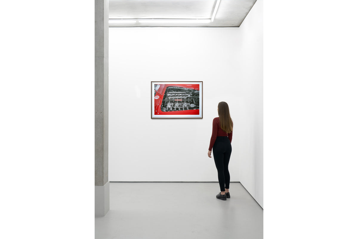 Maserati 300S Engine Bay- Alan Thornton Fine Art Screen Print