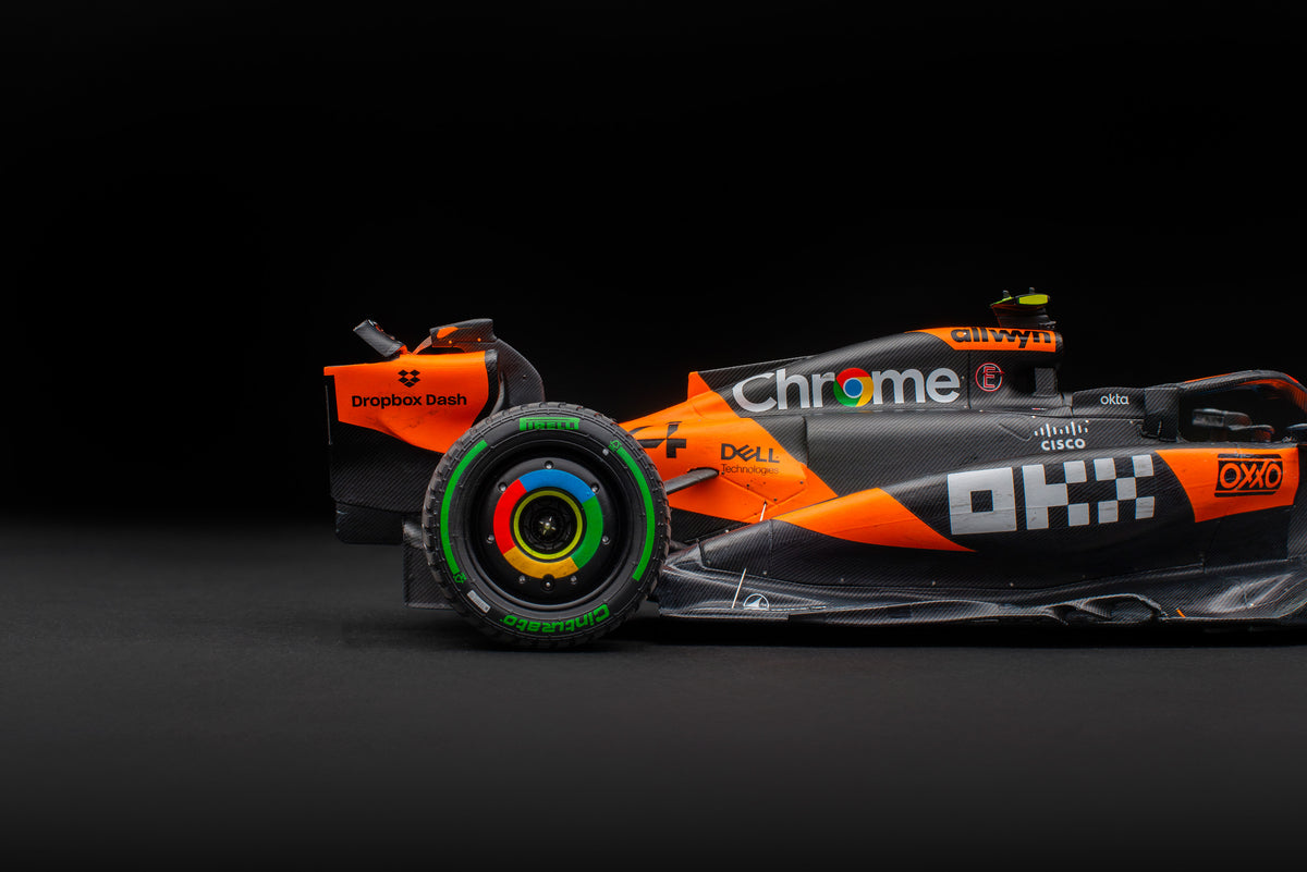McLaren MCL39 - 2025 Australian Grand Prix Winner - Race Weathered - Lando Norris - 1:18 scale