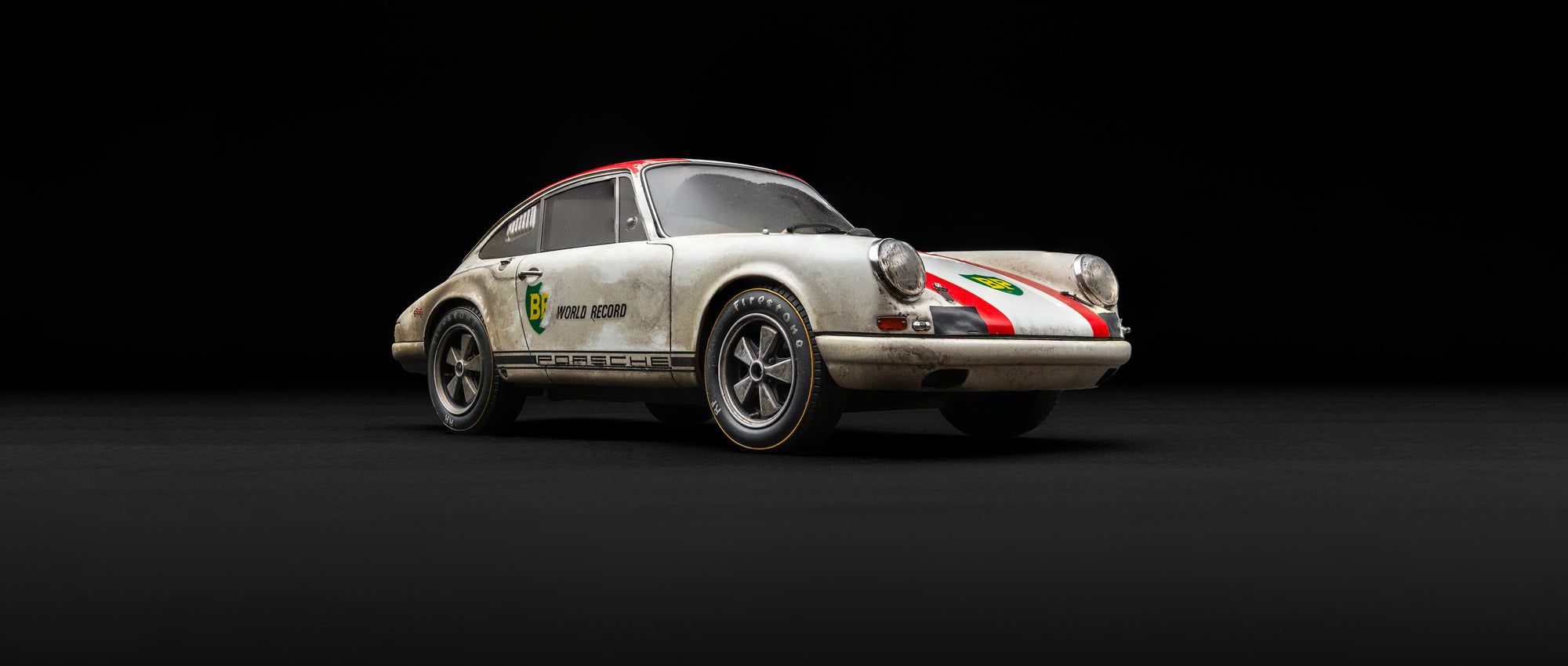Porsche 911 R - 1967 BP World Record - Race Weathered