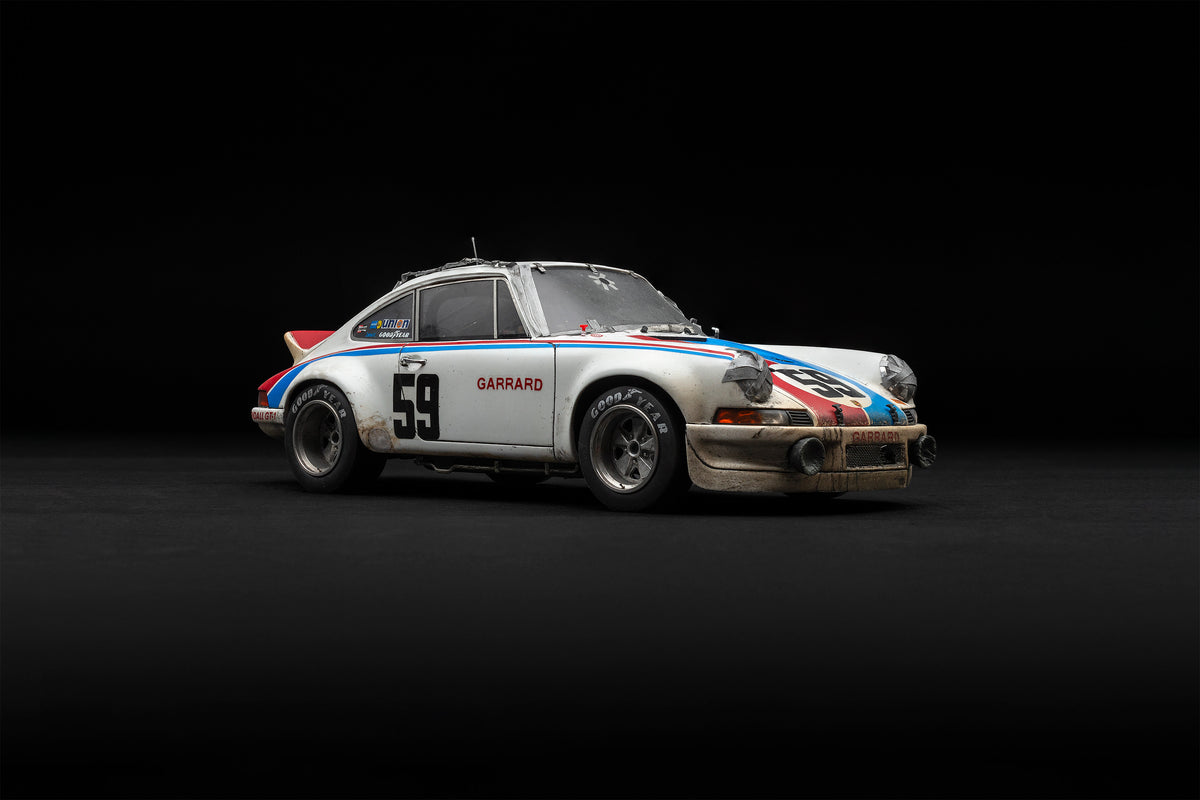 Porsche 911 RSR 2.8 - 1973 Daytona Winner - Haywood & Gregg - Race Weathered - 1:18 scale