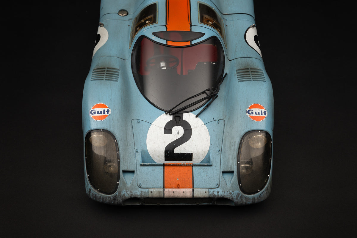 Porsche 917K - 1971 Daytona Winner - Gulf Livery - Race Weathered