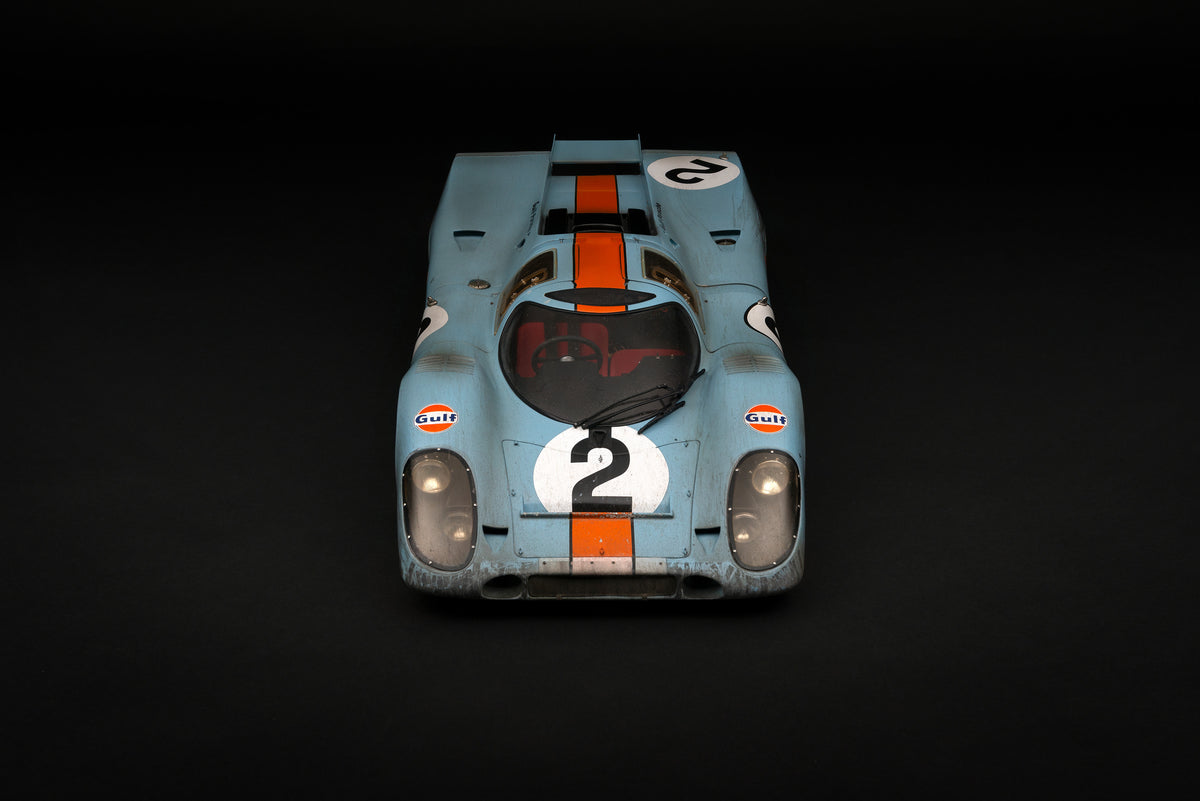 Porsche 917K - 1971 Daytona Winner - Gulf Livery - Race Weathered