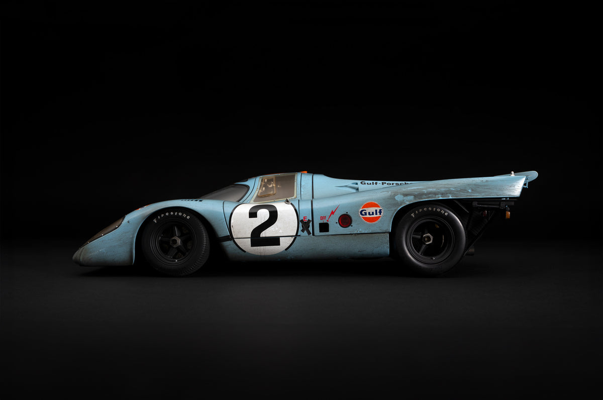 Porsche 917K - 1971 Daytona Winner - Gulf Livery - Race Weathered