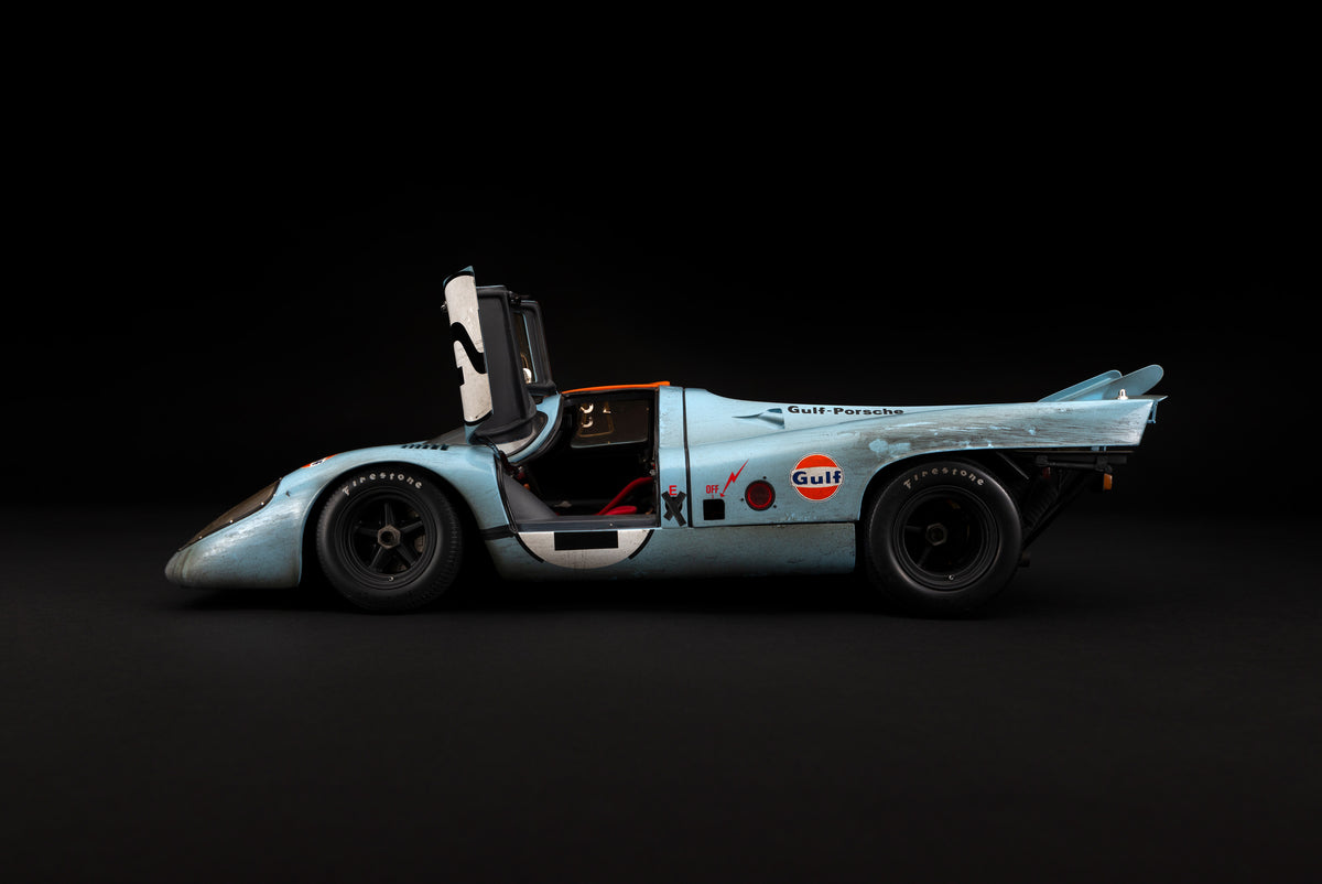 Porsche 917K - 1971 Daytona Winner - Gulf Livery - Race Weathered