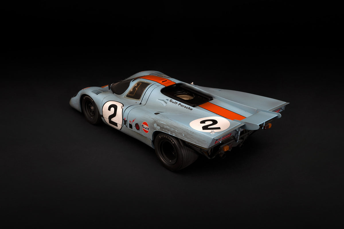 Porsche 917K - 1971 Daytona Winner - Gulf Livery - Race Weathered