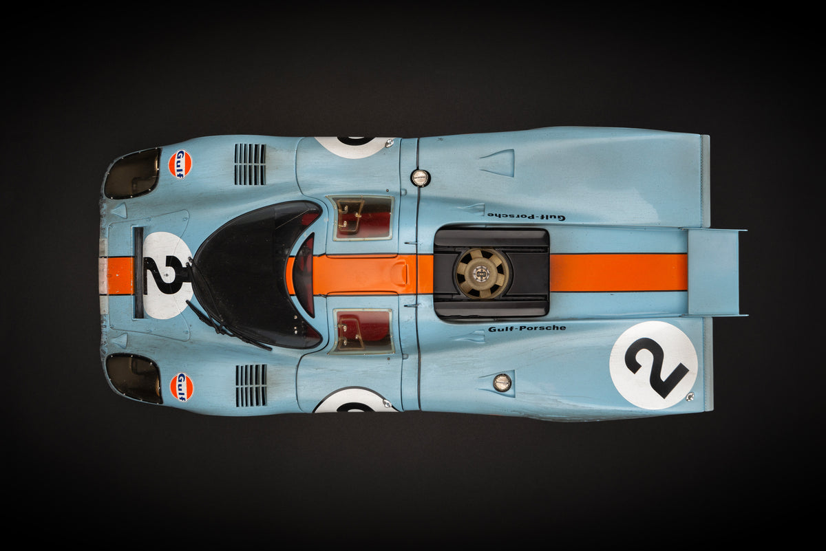 Porsche 917K - 1971 Daytona Winner - Gulf Livery - Race Weathered