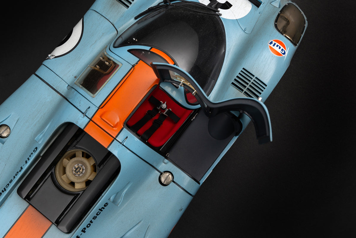Porsche 917K - 1971 Daytona Winner - Gulf Livery - Race Weathered