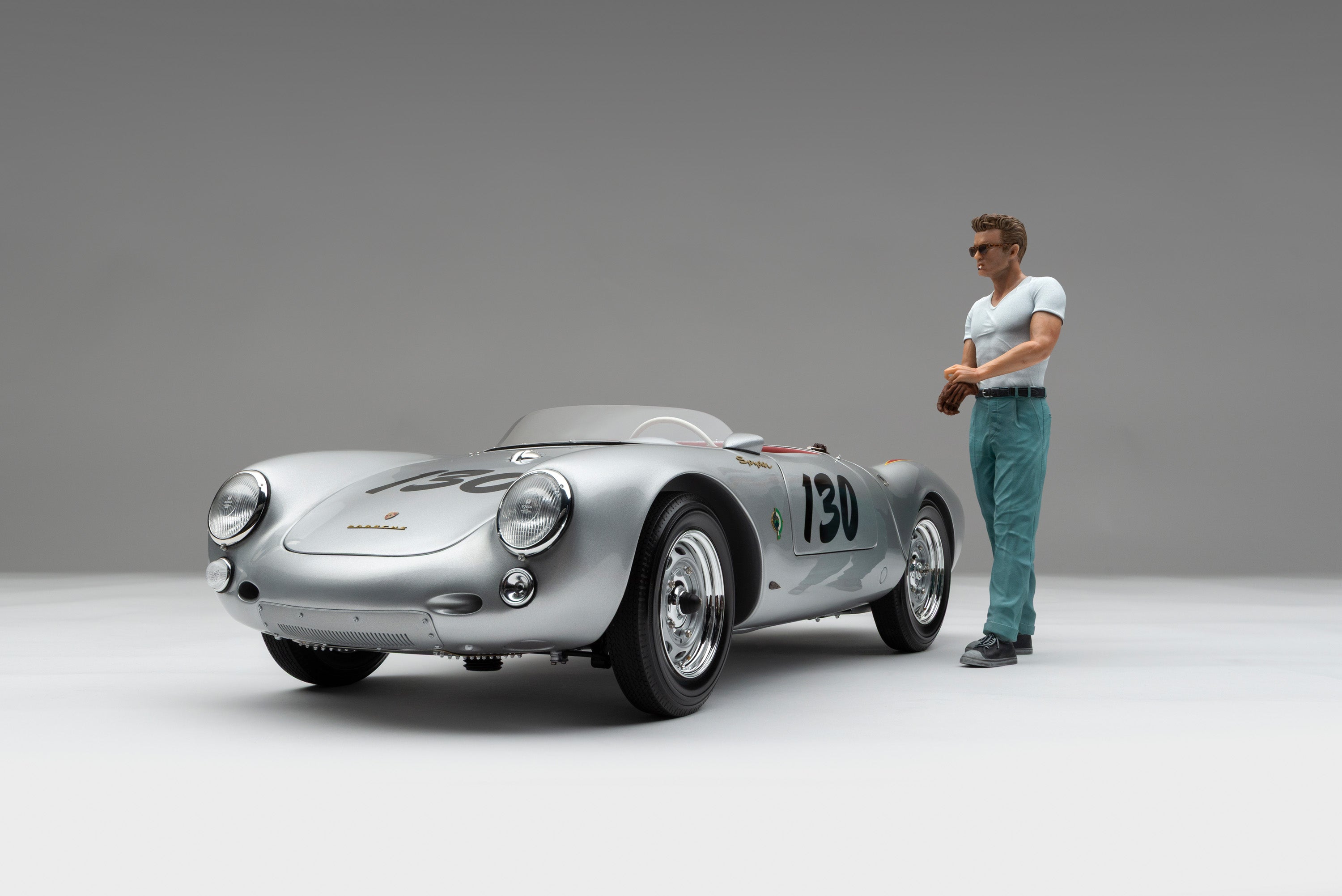 Porsche 550 RS Spyder 'Little Bastard' (1955) James Dean Figure