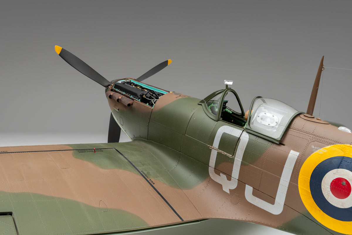 Spitfire Mk 1a de 1940 - aux couleurs « QJ-K »