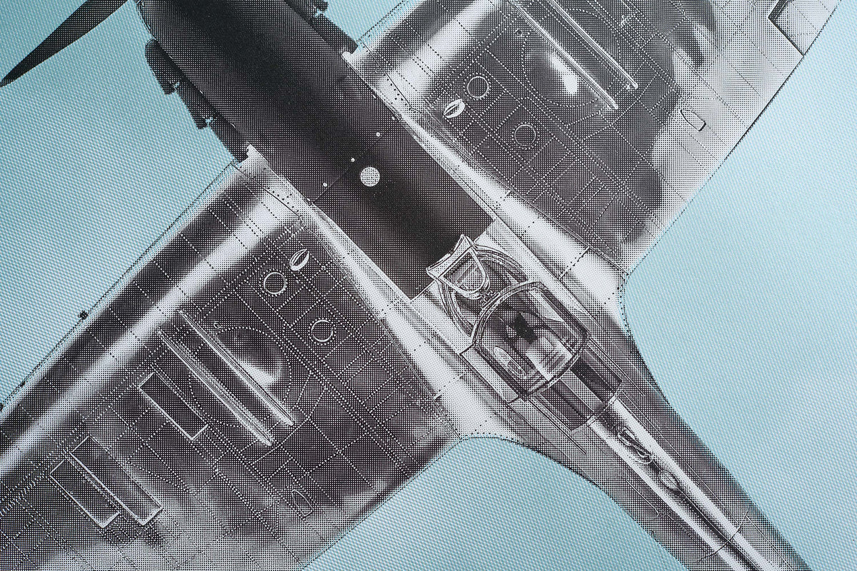 Spitfire Art Screen Print