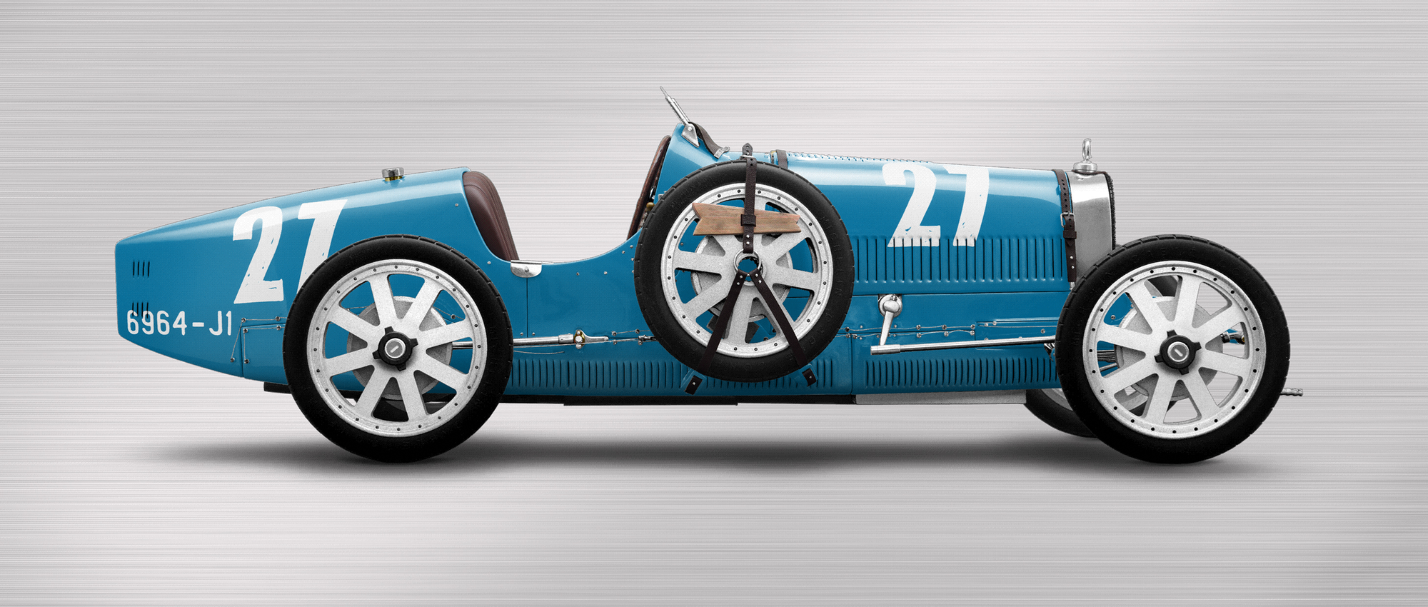 Lámina del Bugatti Type 35 (modelo de media tonelada y plataforma) de 85 cm – Edición estándar