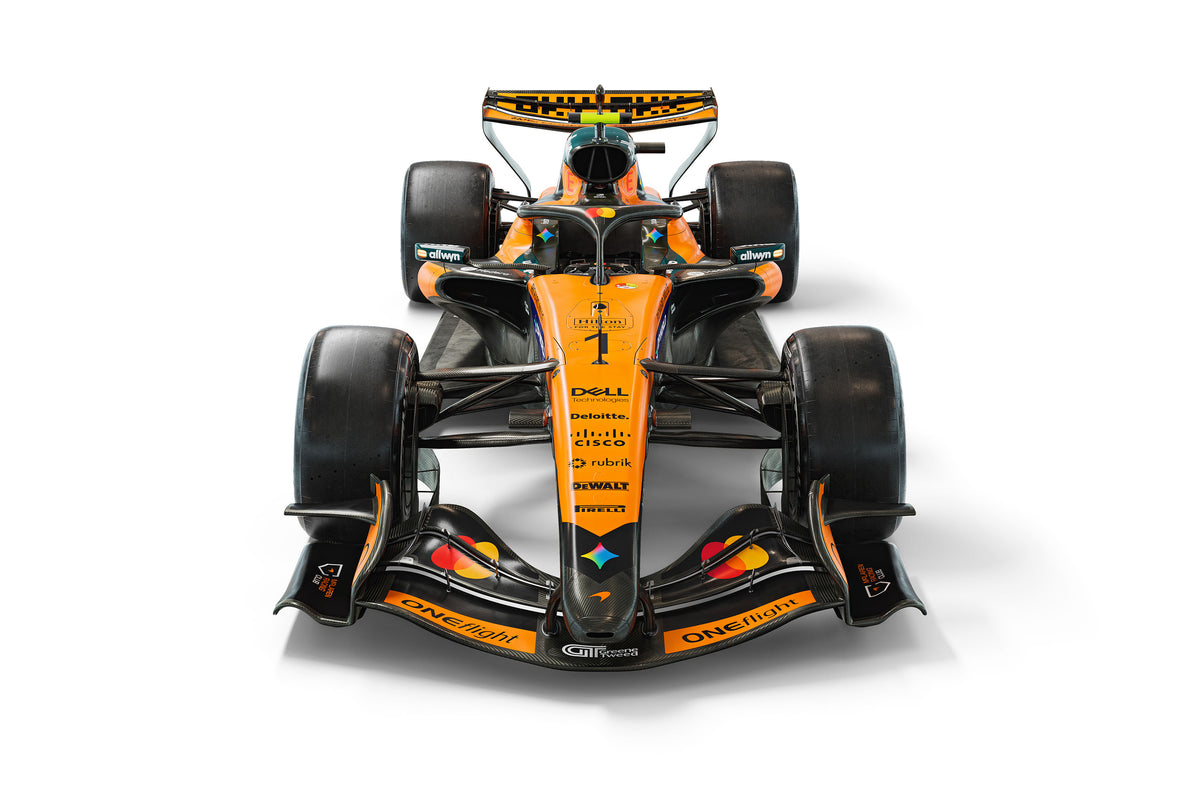 McLaren MCL40 - Grand Prix de Miami 2026 - Lando Norris - Deuxième place - Échelle 1/8