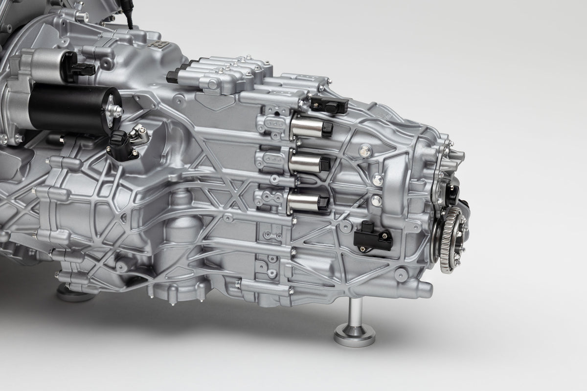 Bugatti Veyron W16 Engine and Gearbox at 1:4 scale