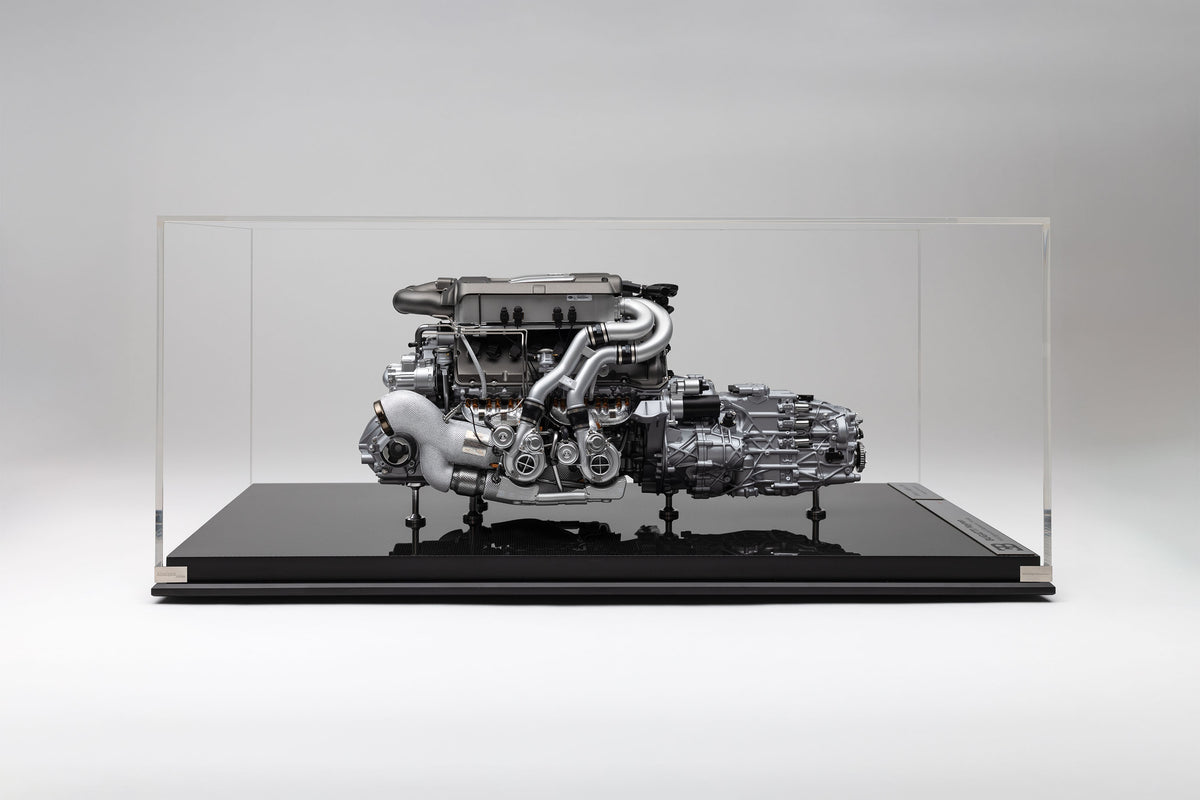 Bugatti Veyron W16 Engine and Gearbox at 1:4 scale